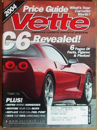 VETTE 2004 MAY - NEW C6, OPERATION HOMELAND SUPPORT